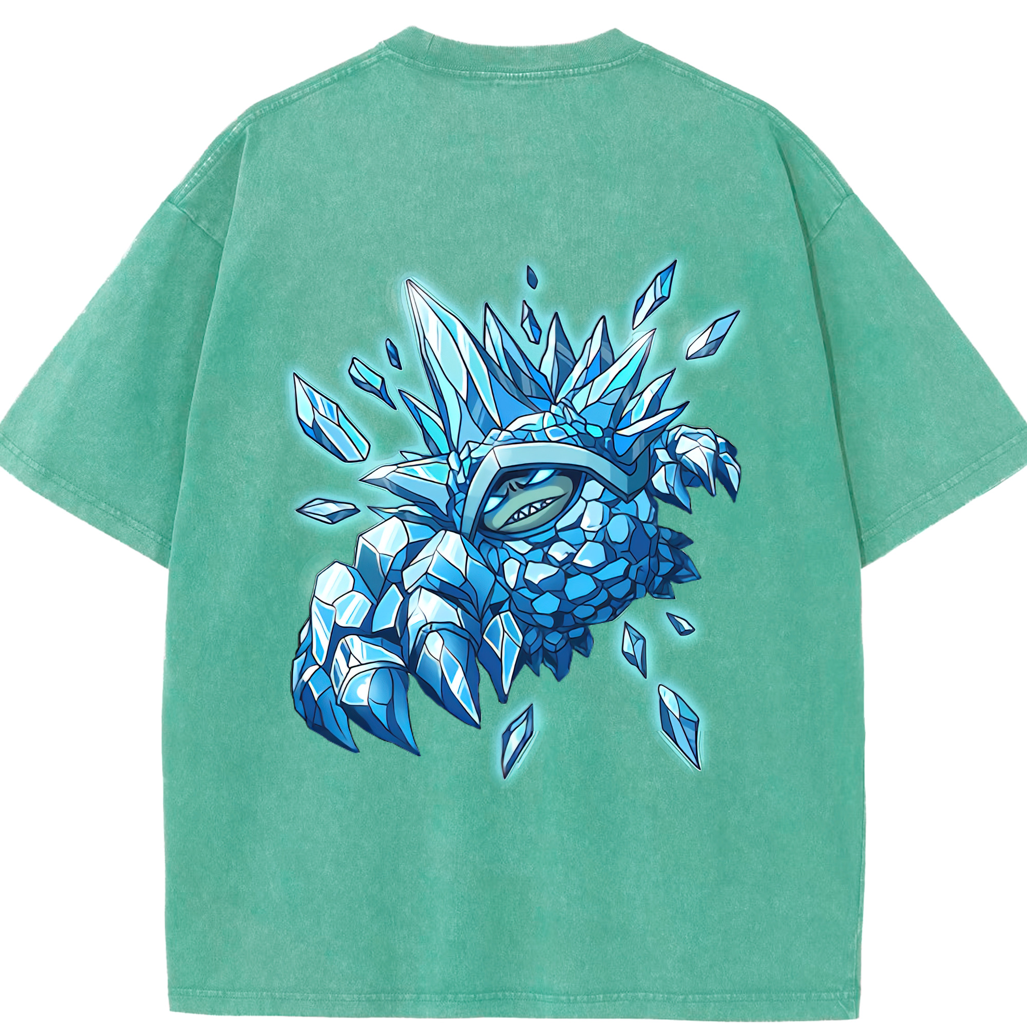 リーグ・オブ・レジェンド League of Legends LOL 綿100% ヴィンテージ風 半袖Tシャツ（背面プリント）